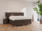 Alva Nordlys 180x200 Mørk brun Nordic Dream tilbyder senge med skandinavisk design og højkvalitets materialer. Oplev perfekt komfort for en god nattesøvn. Bestil din i dag!