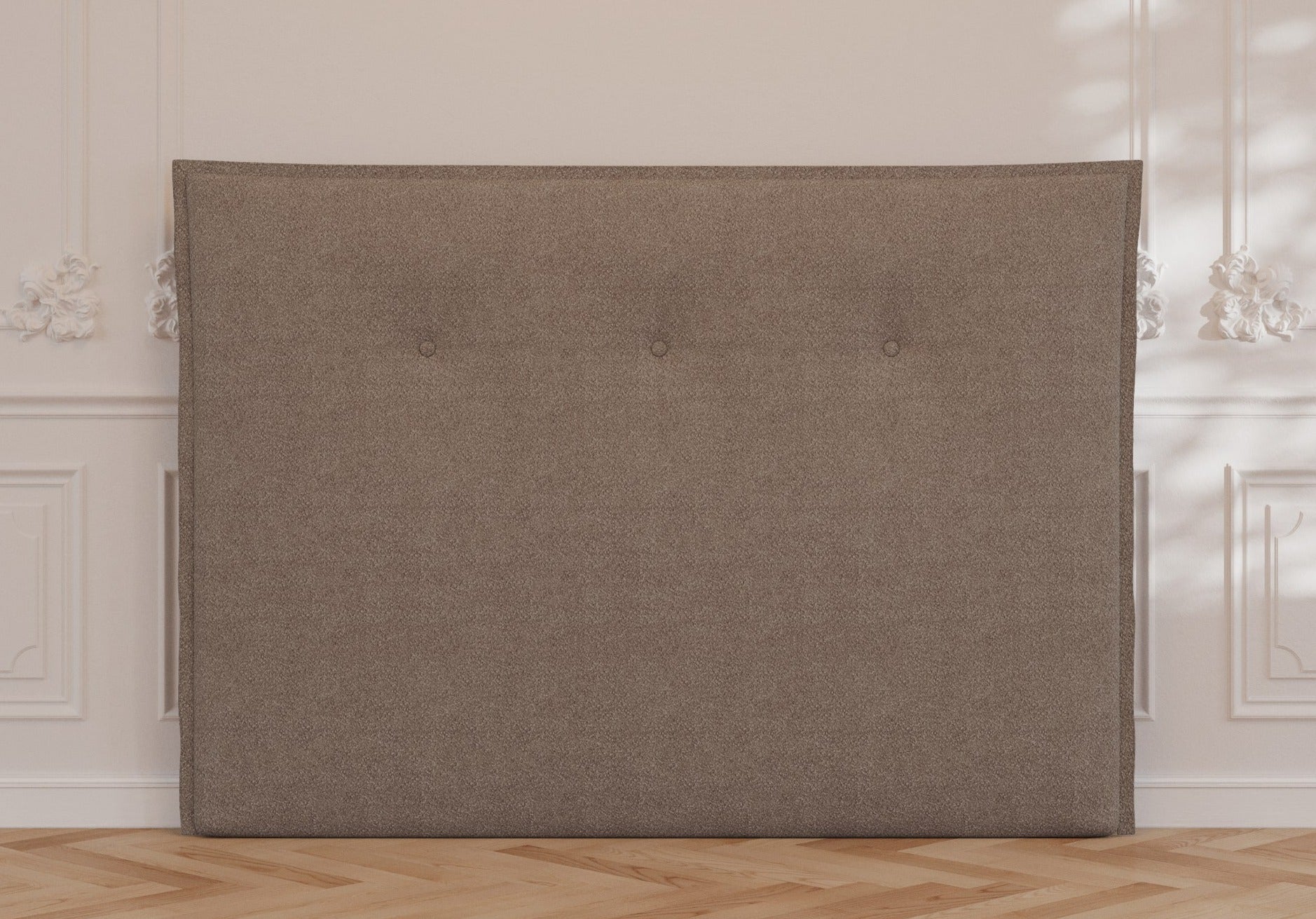 Como gavl | 210 cm | Bouclé latte - Gratis - Nordic Dream