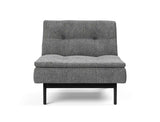 Dublexo Eik Loungestol | Charcoal