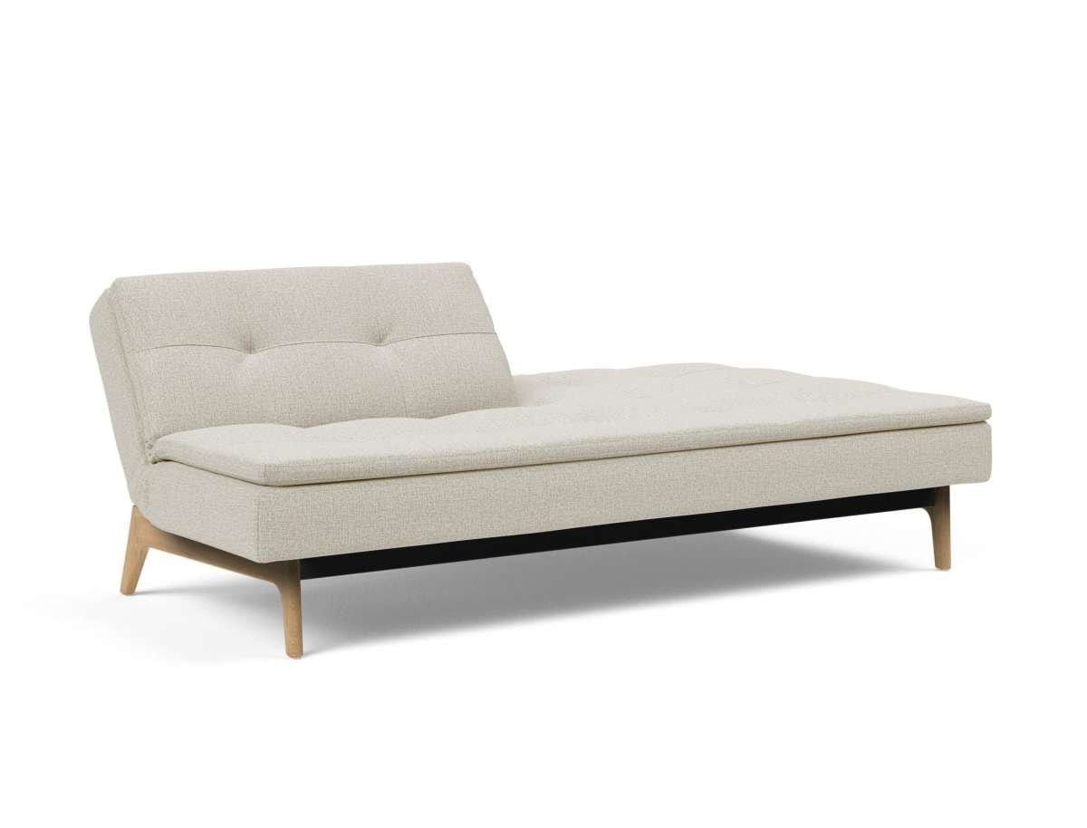 Dublexo Splitback Eik Sovesofa | 115x210 | Natural