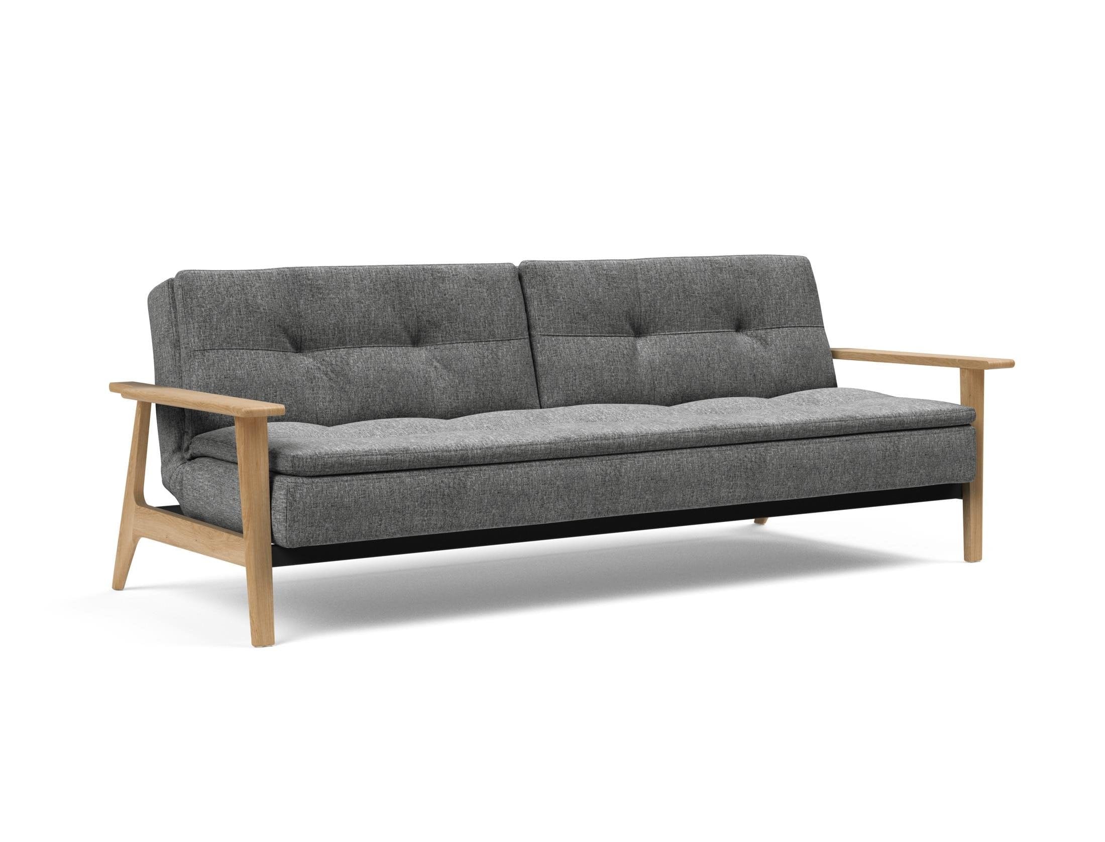 Dublexo Splitback Frej Sovesofa | 115x210 | Charcoal