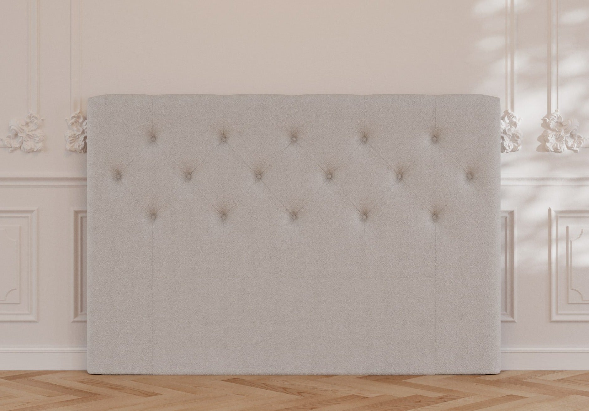Earth gavl | 210 cm | Bouclé cream - Nordic Dream