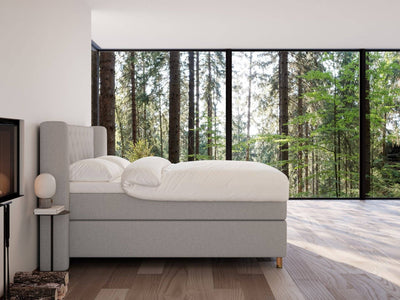 Eira | 180x200 | Lys grå - Nordic Dream