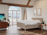 Astrid Fjord 180x210 Brun Nordic Dream tilbyder senge med skandinavisk design og højkvalitets materialer. Oplev perfekt komfort for en god nattesøvn. Bestil din i dag!