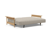 Malloy Wood Sovesofa | 150x200 | Gravel