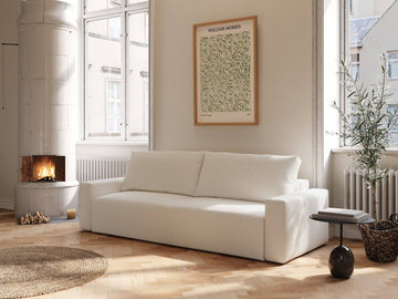 Mara | 145x200 cm | Bouclé off - white | 531 - Nordic Dream
