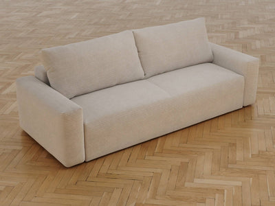 Mara | 145x200 cm | Ivory fløjl | 594 - Nordic Dream