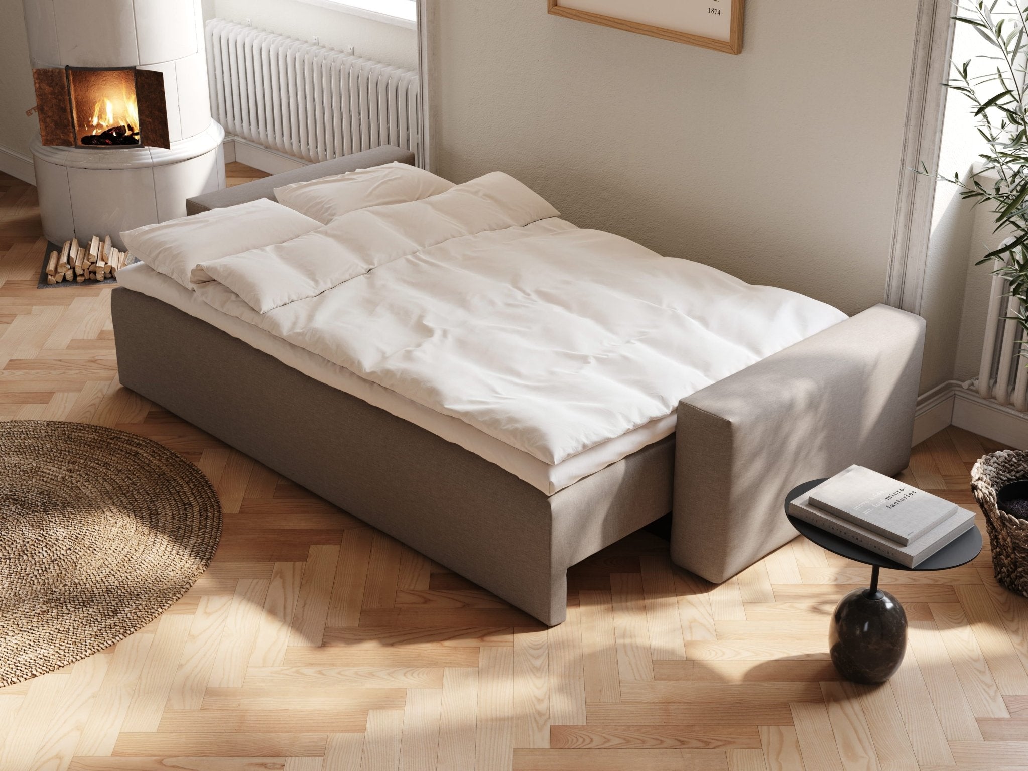 Mara | 145x200 cm | Brun | 338 - Nordic Dream