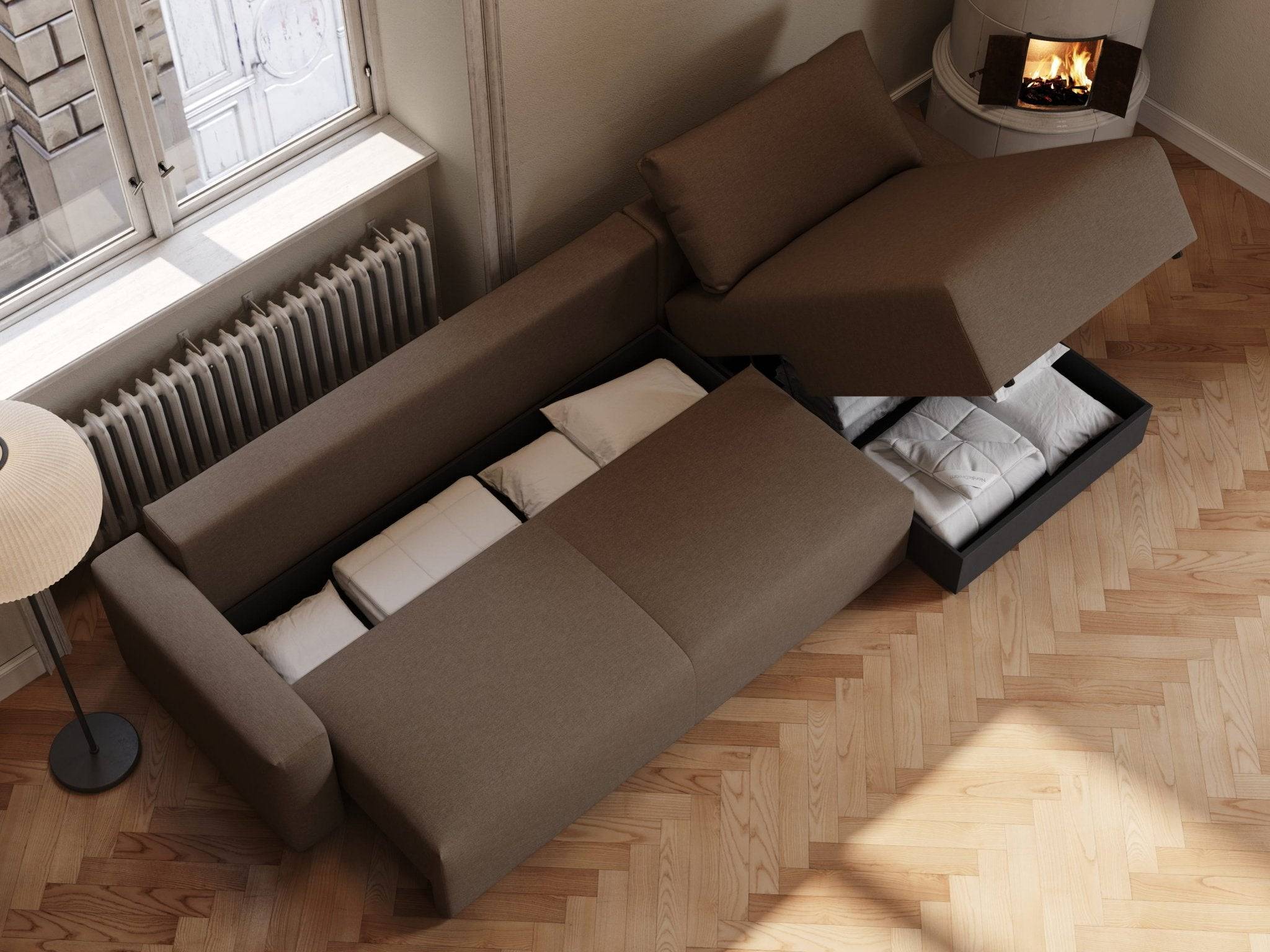 Maru | 145x342 cm | Brun | 338 - Nordic Dream