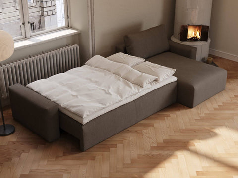 Maru | 145x342 cm | Forest brown | 411 - Nordic Dream