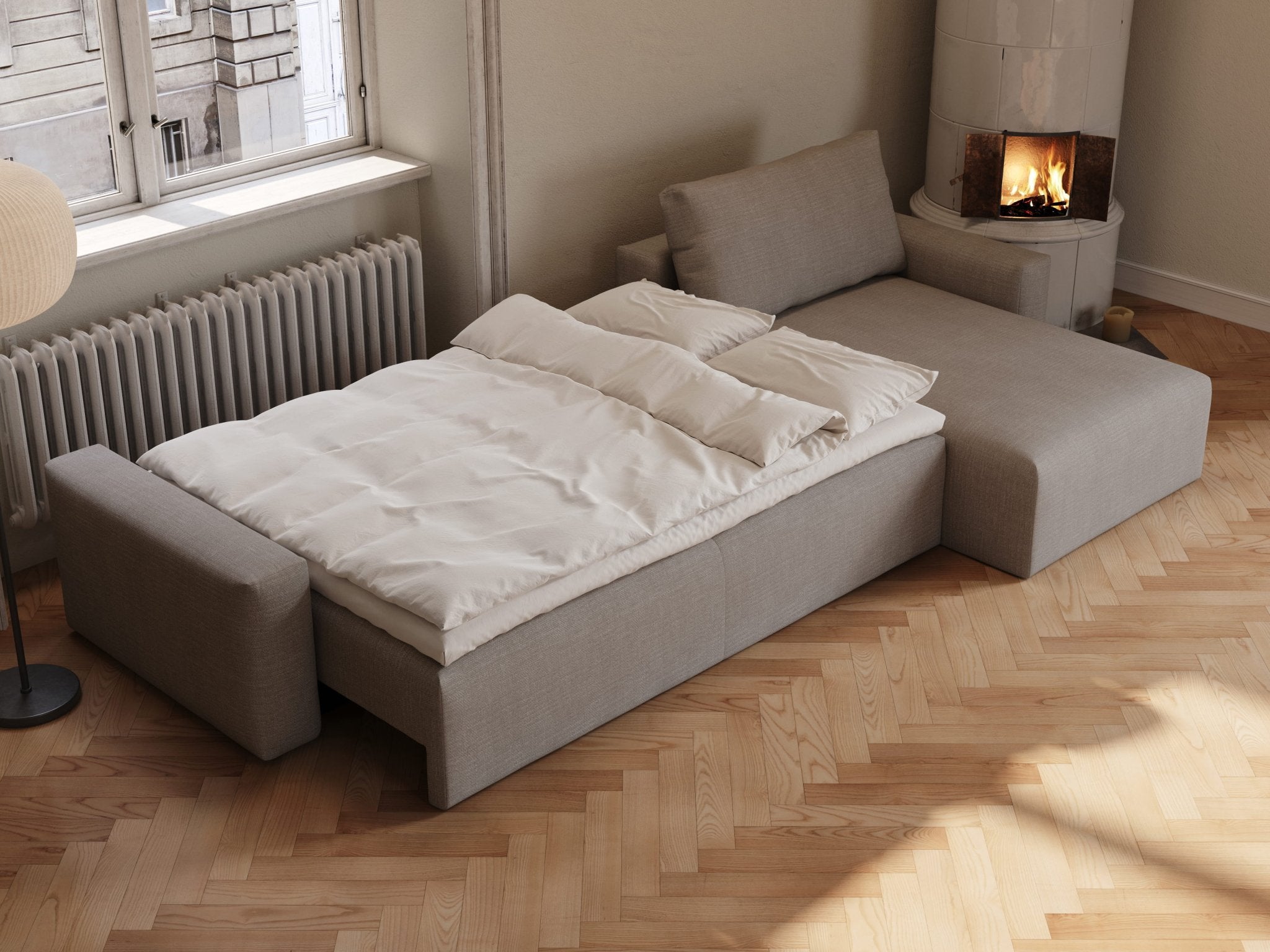 Maru | 145x342 cm | Latte | 417 - Nordic Dream