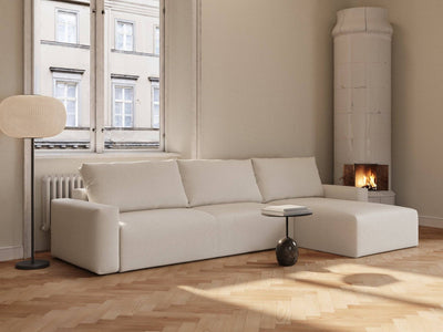 Maru | 145x342 cm | Bouclé off - white | 531 - Nordic Dream