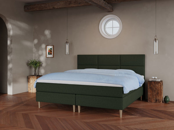 Svanhild Fjäll 210x210 Dyb grøn Nordic Dream tilbyder senge med skandinavisk design og højkvalitets materialer. Oplev perfekt komfort for en god nattesøvn. Bestil din i dag!