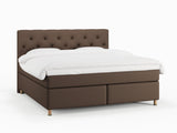 Nora Nordlys 210x210 Mørk brun Nordic Dream tilbyder senge med skandinavisk design og højkvalitets materialer. Oplev perfekt komfort for en god nattesøvn. Bestil din i dag!