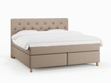Nora Fjord 220x220 Brun Nordic Dream tilbyder senge med skandinavisk design og højkvalitets materialer. Oplev perfekt komfort for en god nattesøvn. Bestil din i dag!