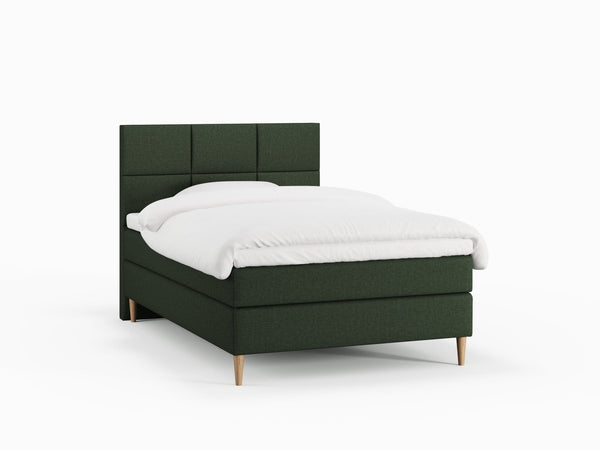 Svanhild Fjord 120x200 Dyb grøn Nordic Dream tilbyder senge med skandinavisk design og højkvalitets materialer. Oplev perfekt komfort for en god nattesøvn. Bestil din i dag!