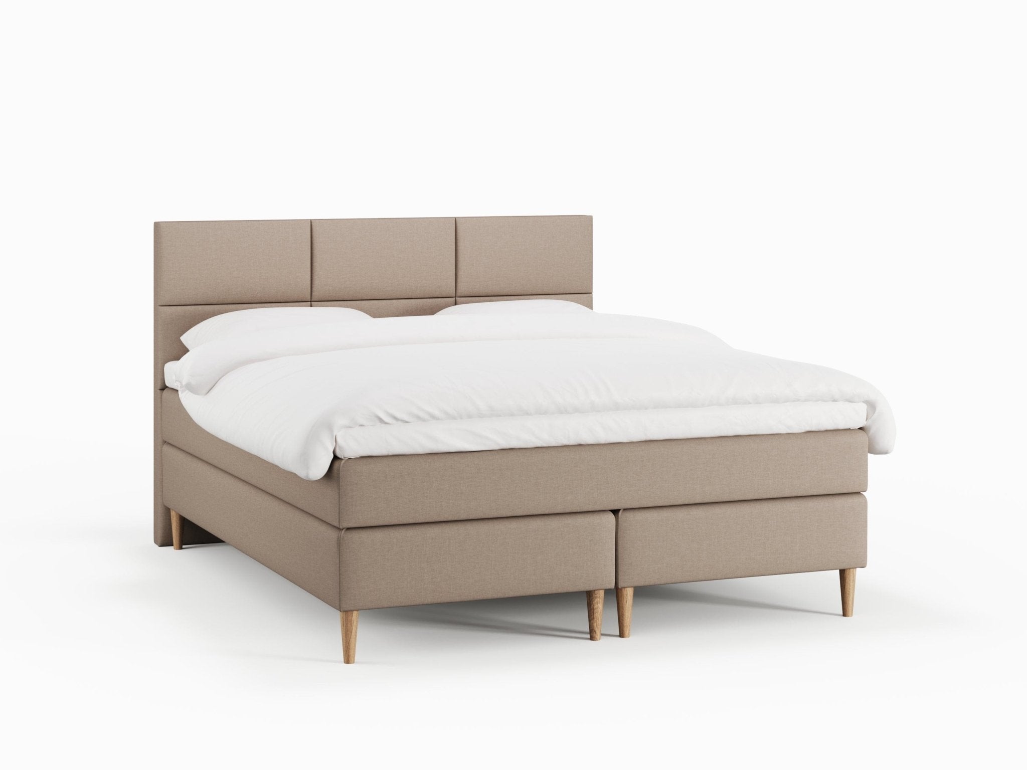 Svanhild Älv 180x210 Brun Nordic Dream tilbyder senge med skandinavisk design og højkvalitets materialer. Oplev perfekt komfort for en god nattesøvn. Bestil din i dag!