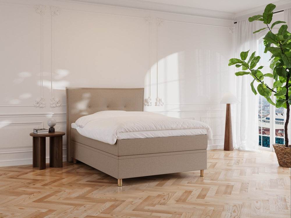 Alva Fjäll 120x200 Brun Nordic Dream tilbyder senge med skandinavisk design og højkvalitets materialer. Oplev perfekt komfort for en god nattesøvn. Bestil din i dag!