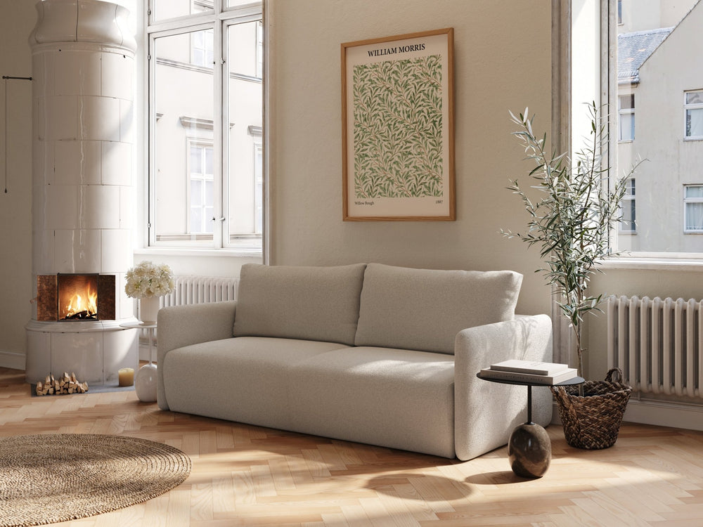 Cora | 140x200 | Bouclé Beige | 539 - Nordic Dream