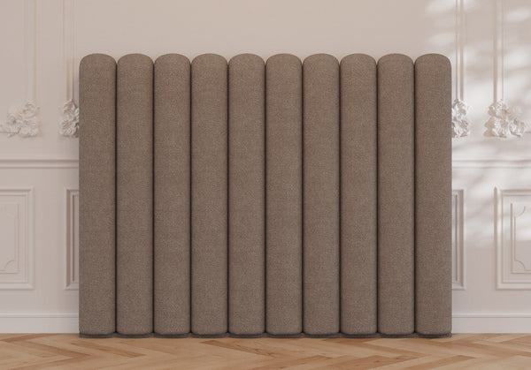 Ocean gavl | 120 cm | Bouclé latte - Nordic Dream