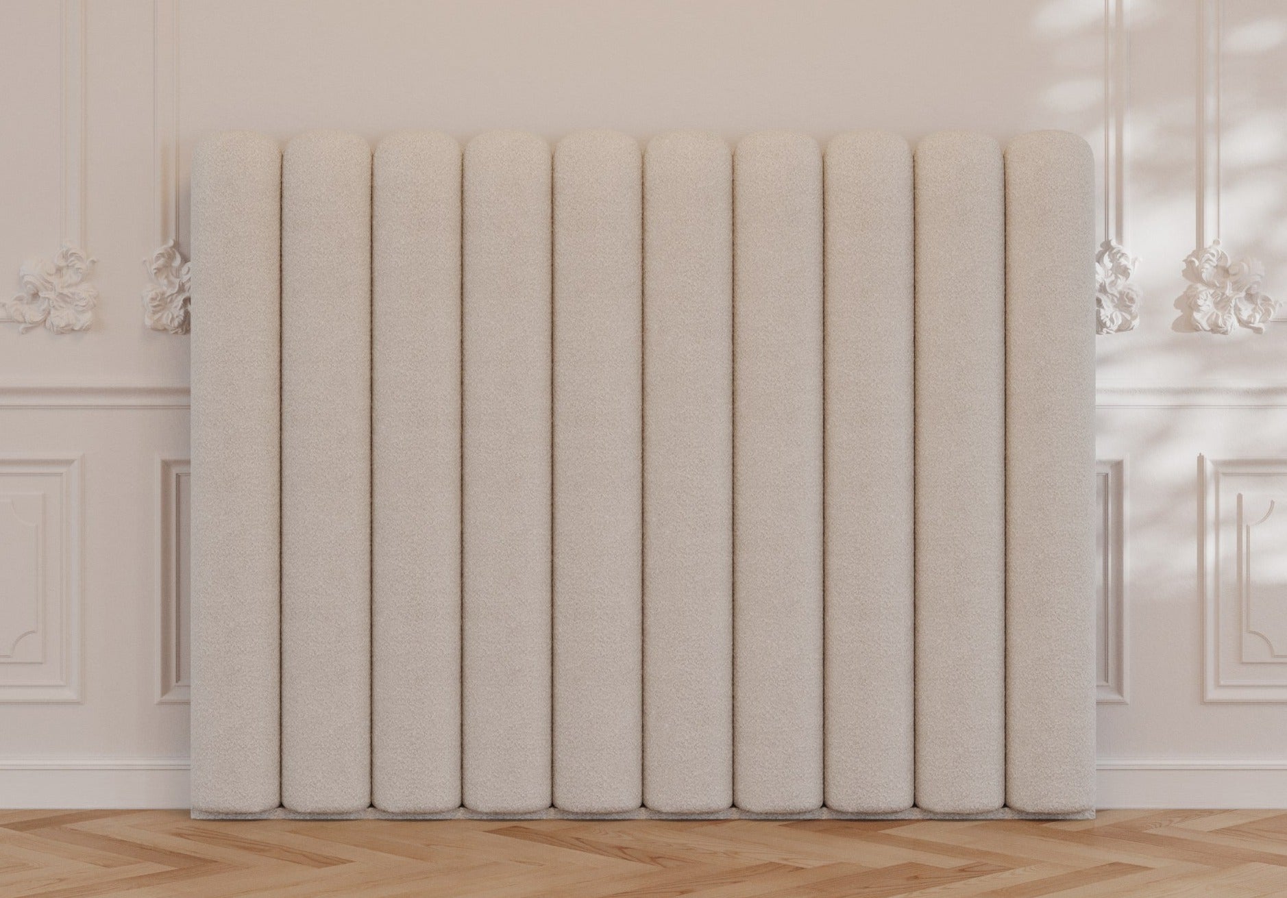 Ocean gavl | 140 cm | Bouclé cream - Nordic Dream