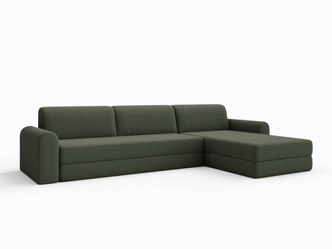 Astra | 200x200 cm | Bouclé grøn | 535 - Nordic Dream