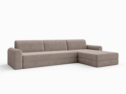 Astra modul | 100x200 cm | Latte fløjl | 596 - Nordic Dream