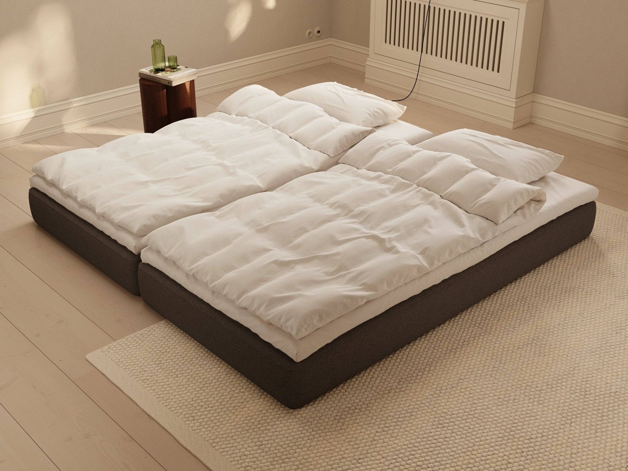 Astra | 200x200 cm | Bouclé mørk brun | 530 - Nordic Dream