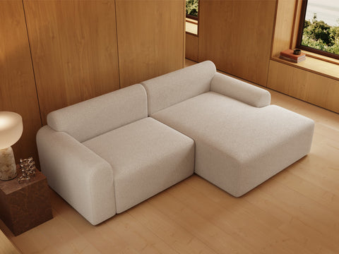 Calaia | 133x200 | Bouclé off white | 357 - Nordic Dream Senge