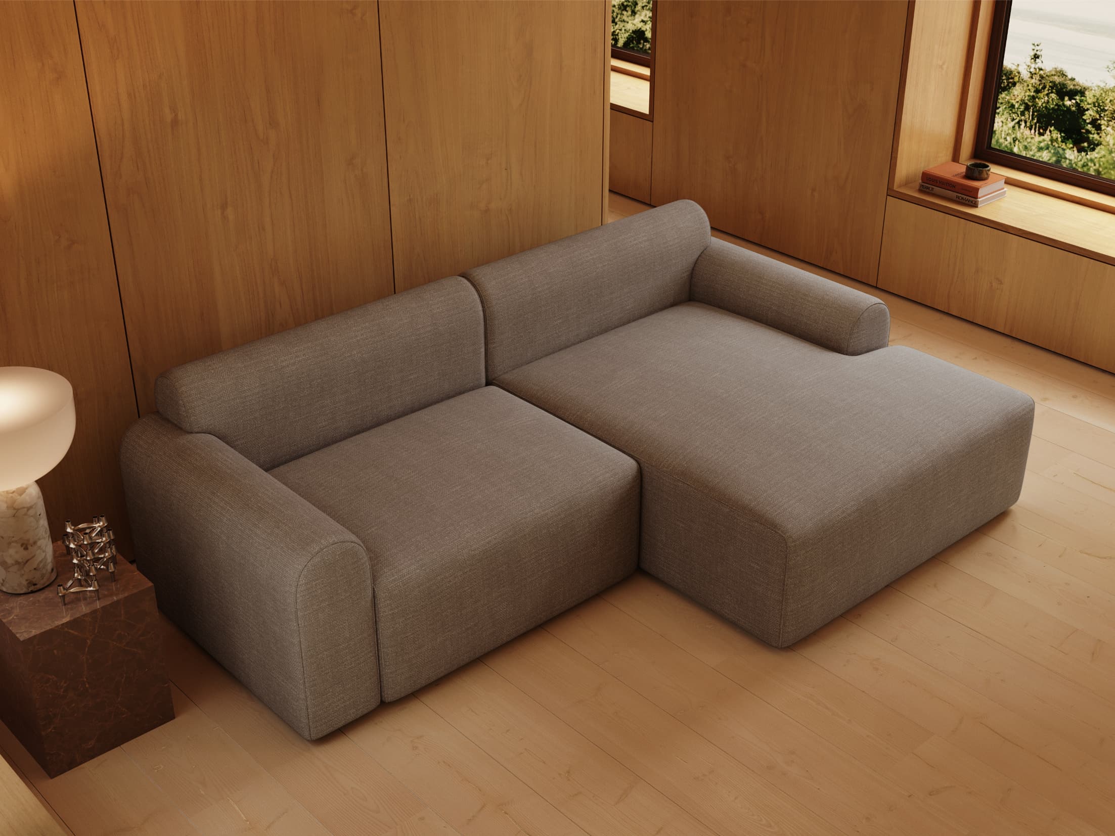 Calaia | 133x200 | Latte | 417 - Nordic Dream Senge