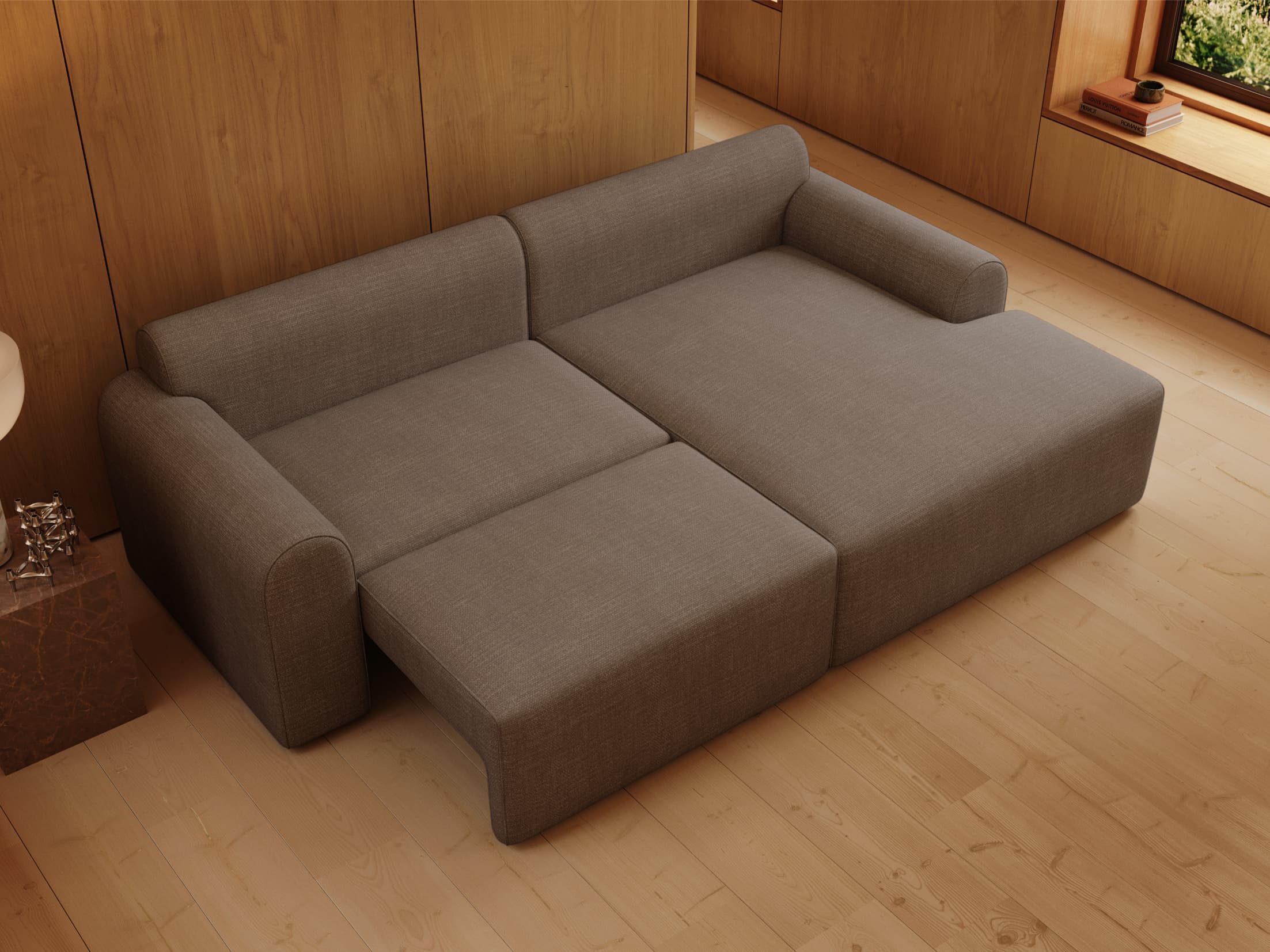 Calaia | 133x200 | Latte | 417 - Nordic Dream Senge