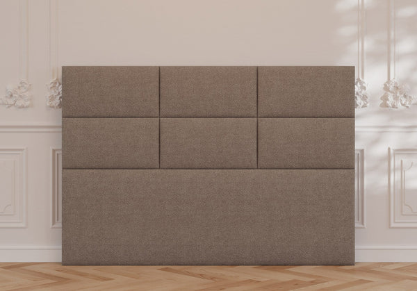 New heaven gavl | 140 cm | Bouclé latte - Nordic Dream