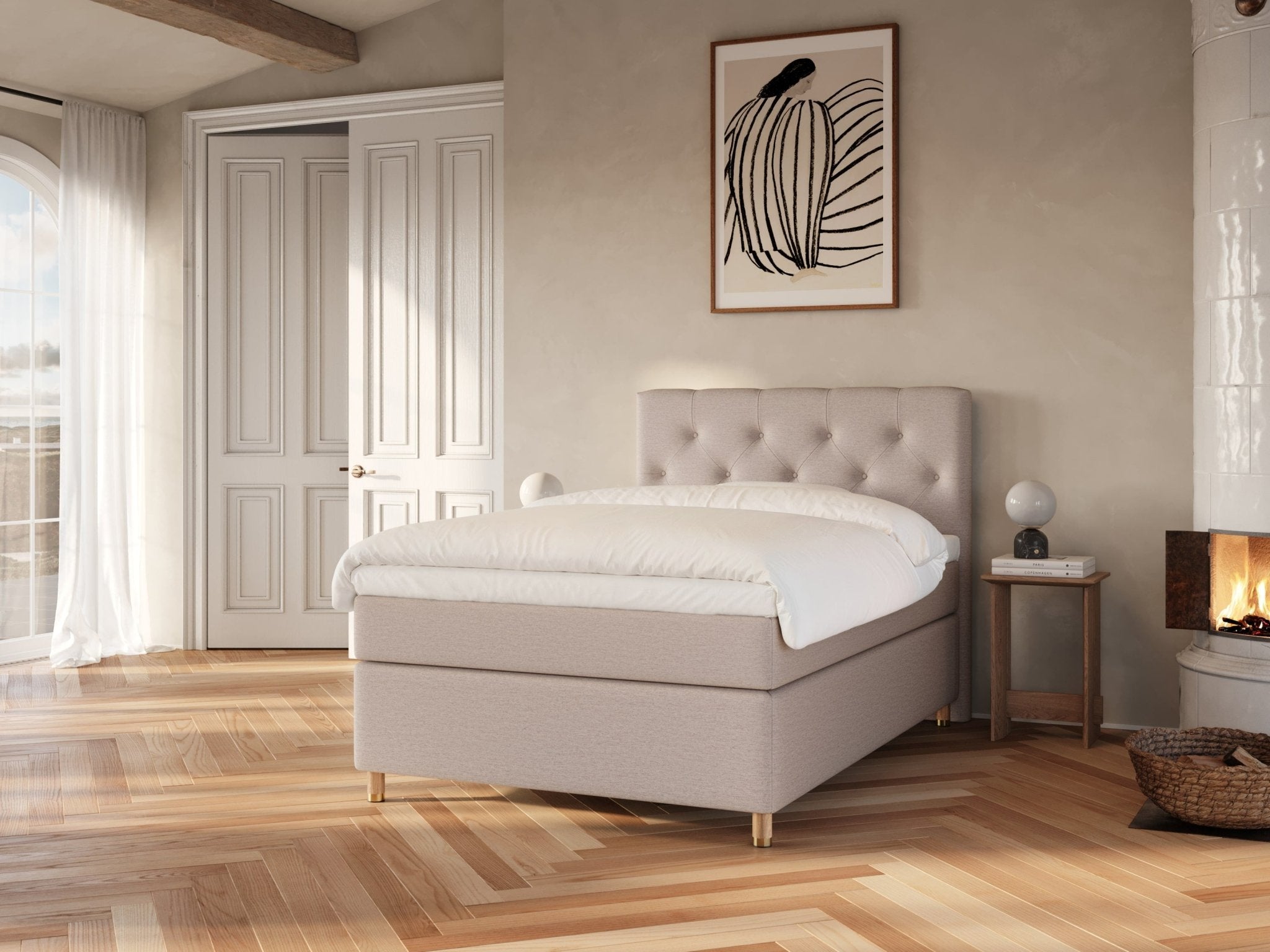 Nora Nordlys | 140x200 | Macchiato - Nordic Dream