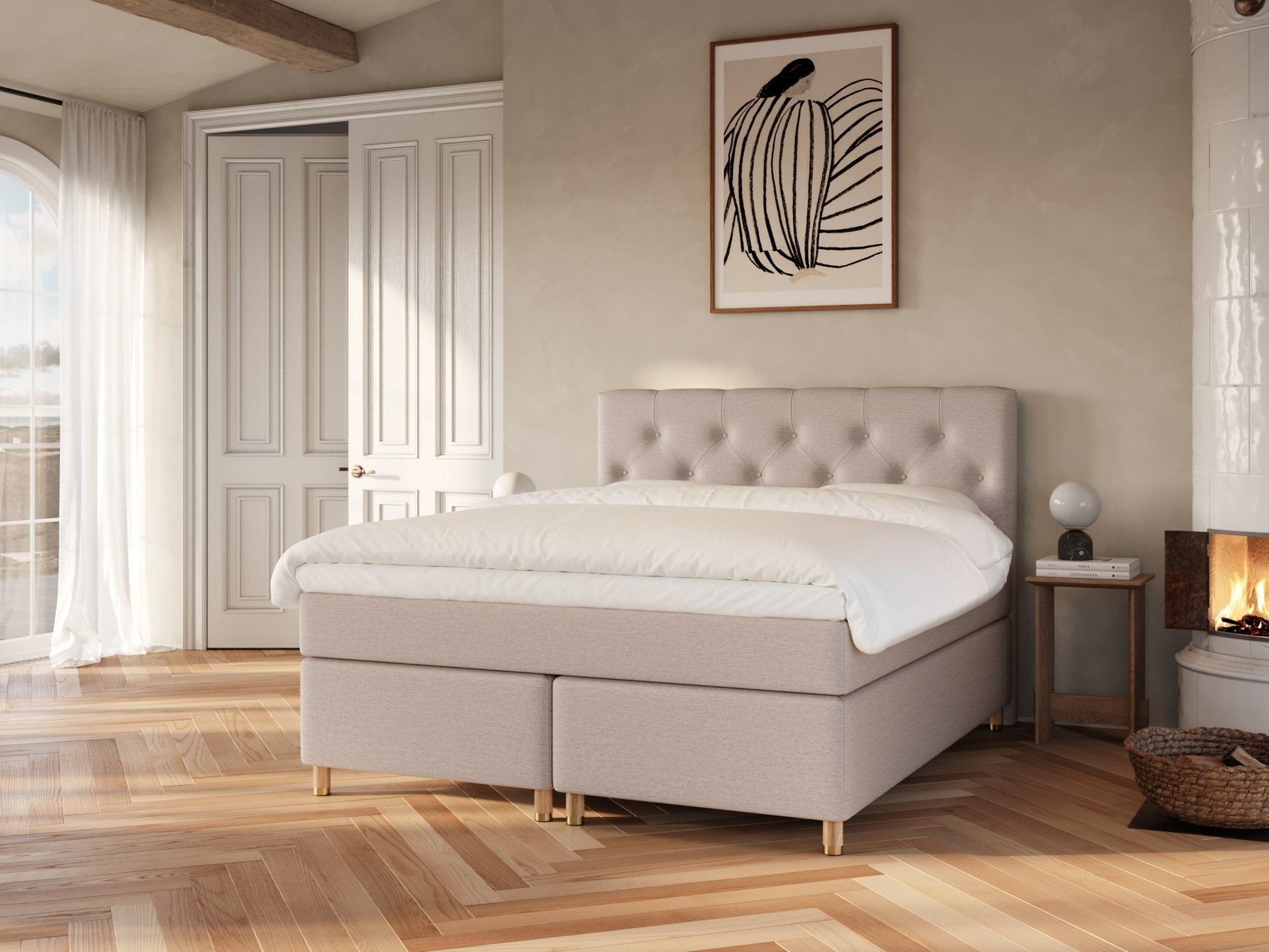 Nora Nordlys | 180x210 | Macchiato - Nordic Dream