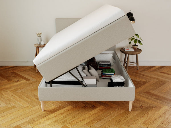 Astrid Fjord 140x200 Sand Nordic Dream tilbyder senge med skandinavisk design og højkvalitets materialer. Oplev perfekt komfort for en god nattesøvn. Bestil din i dag!