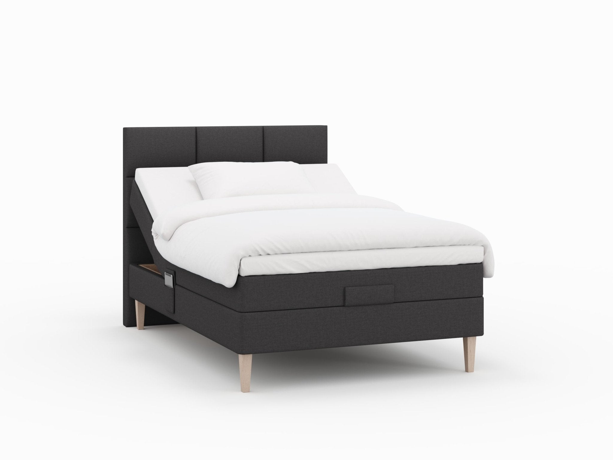 Ragna Nordlys 120x200 Antracit Nordic Dream tilbyder senge med skandinavisk design og højkvalitets materialer. Oplev perfekt komfort for en god nattesøvn. Bestil din i dag!