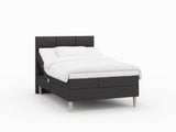 Ragna Älv 120x200 Antracit Nordic Dream tilbyder senge med skandinavisk design og højkvalitets materialer. Oplev perfekt komfort for en god nattesøvn. Bestil din i dag!