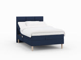 Ragna Älv 120x200 Dyb blå Nordic Dream tilbyder senge med skandinavisk design og højkvalitets materialer. Oplev perfekt komfort for en god nattesøvn. Bestil din i dag!