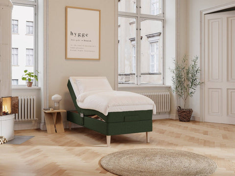Ragna | 90x200 | Dyb grøn - Nordic Dream