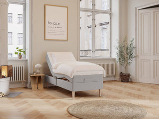 Ragna | 90x210 | Lys grå - Nordic Dream