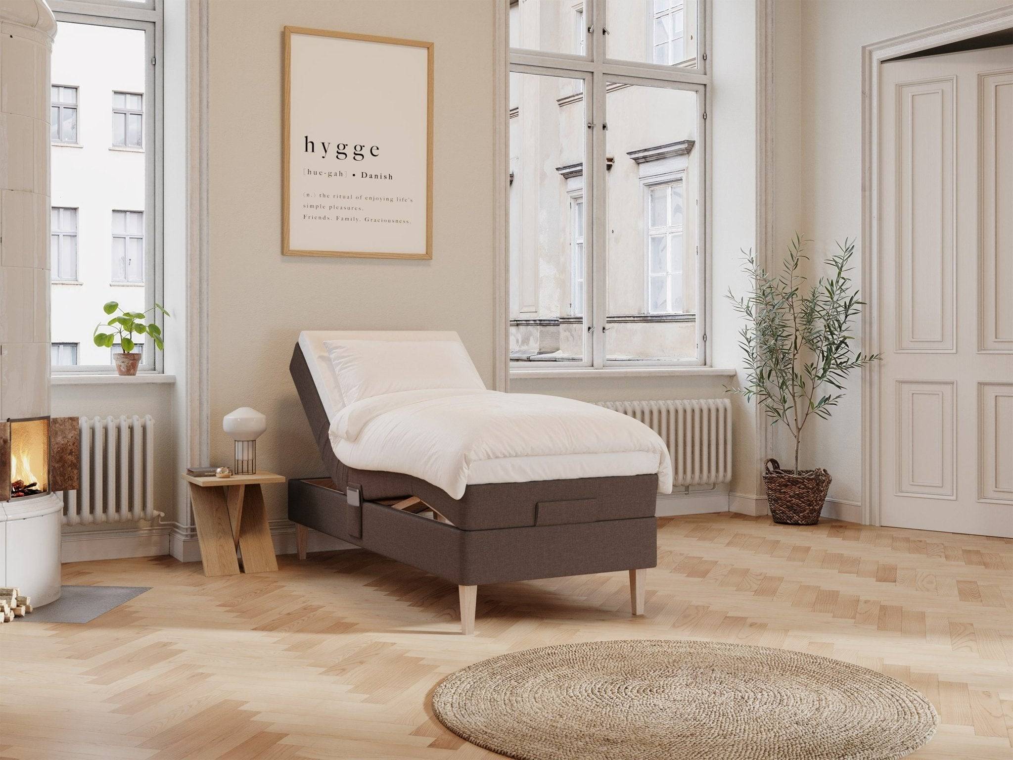Ragna | 90x200 | Mørk brun - Nordic Dream