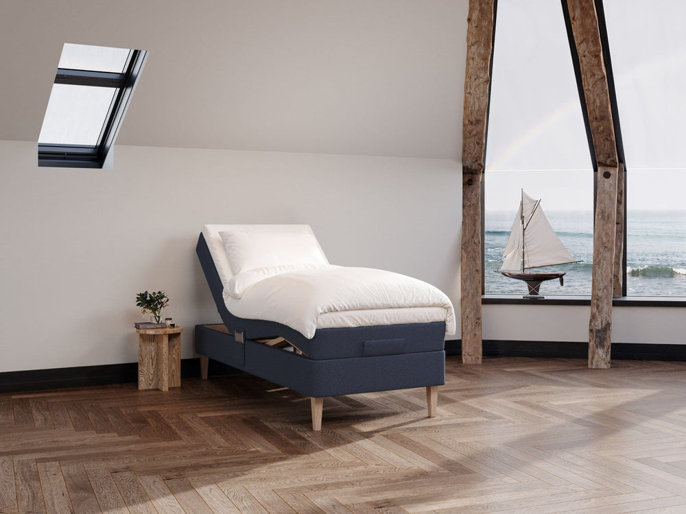 Ragna Fjord 90x210 Antracit Nordic Dream tilbyder senge med skandinavisk design og højkvalitets materialer. Oplev perfekt komfort for en god nattesøvn. Bestil din i dag!