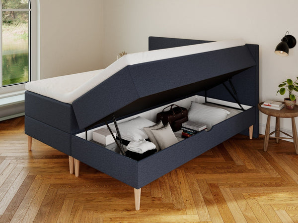 Astrid Älv 180x210 Antracit Nordic Dream tilbyder senge med skandinavisk design og højkvalitets materialer. Oplev perfekt komfort for en god nattesøvn. Bestil din i dag!
