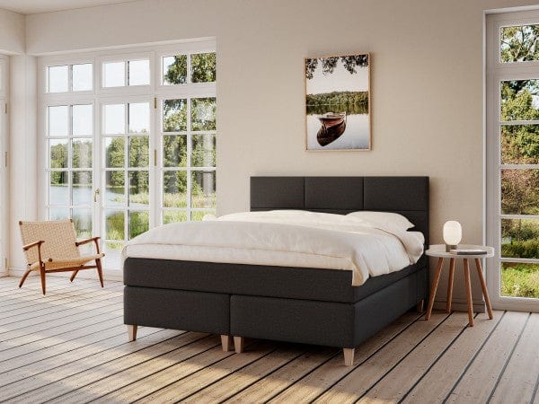 Snefrid Fjäll 150x200 Antracit Nordic Dream tilbyder senge med skandinavisk design og højkvalitets materialer. Oplev perfekt komfort for en god nattesøvn. Bestil din i dag!