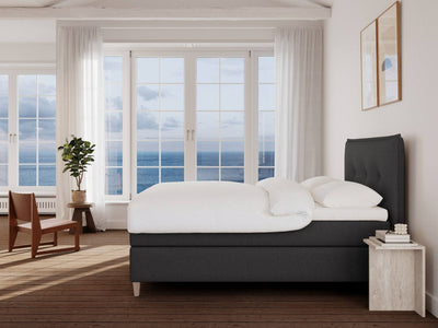 Snefrid | 180x200 | Antracit - Nordic Dream