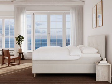 Snefrid | 200x200 | Bouclé cream - Nordic Dream