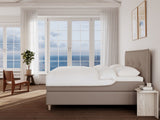 Snefrid Nordlys 220x220 Brun Nordic Dream tilbyder senge med skandinavisk design og højkvalitets materialer. Oplev perfekt komfort for en god nattesøvn. Bestil din i dag!