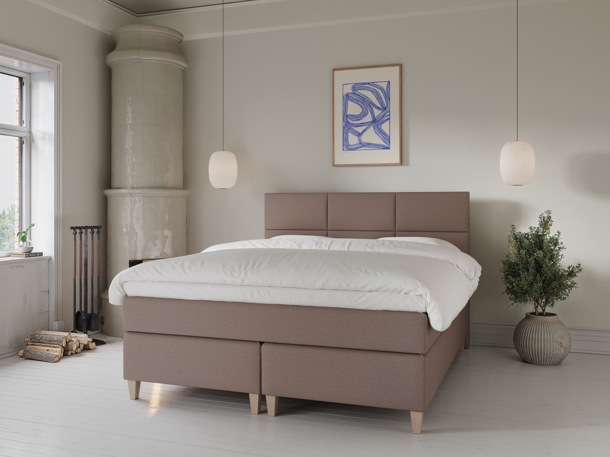 Snefrid Fjord | 180x210 | Mocha - Nordic Dream