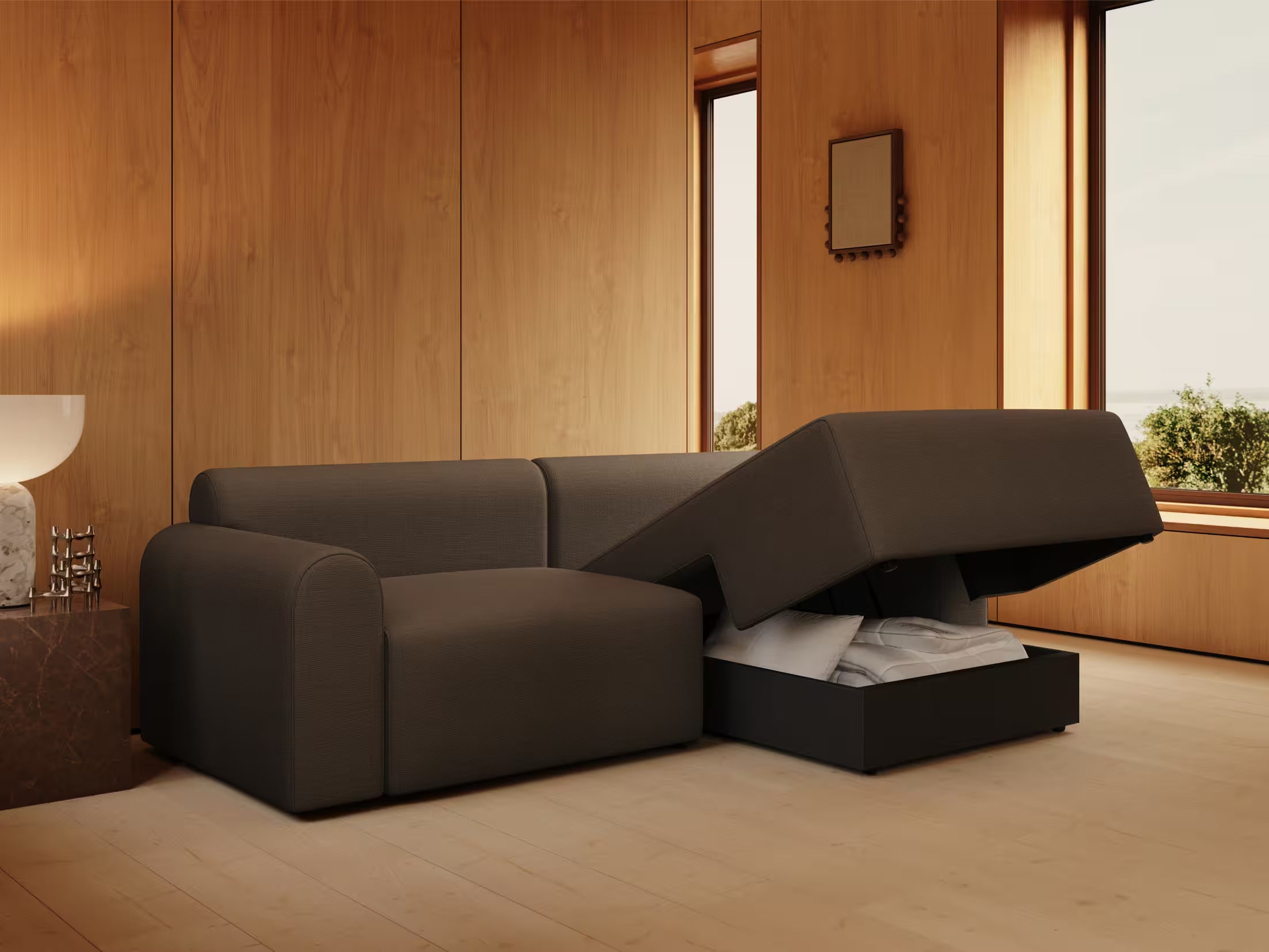 Calaia | 133x200 | Forest brown | 411