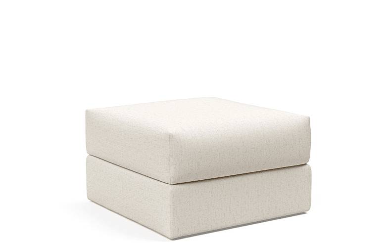 Puf | 85x85 | Bouclé cream - Nordic Dream